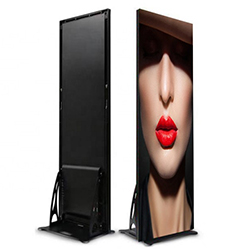 Indoor P2.5mm Potable Digital led video screen display with wheels for ជួល និងការដំឡើងថេរ